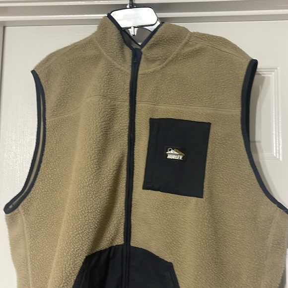 NWT Hurley midland burrito zip vest XXL - Picture 4 of 10